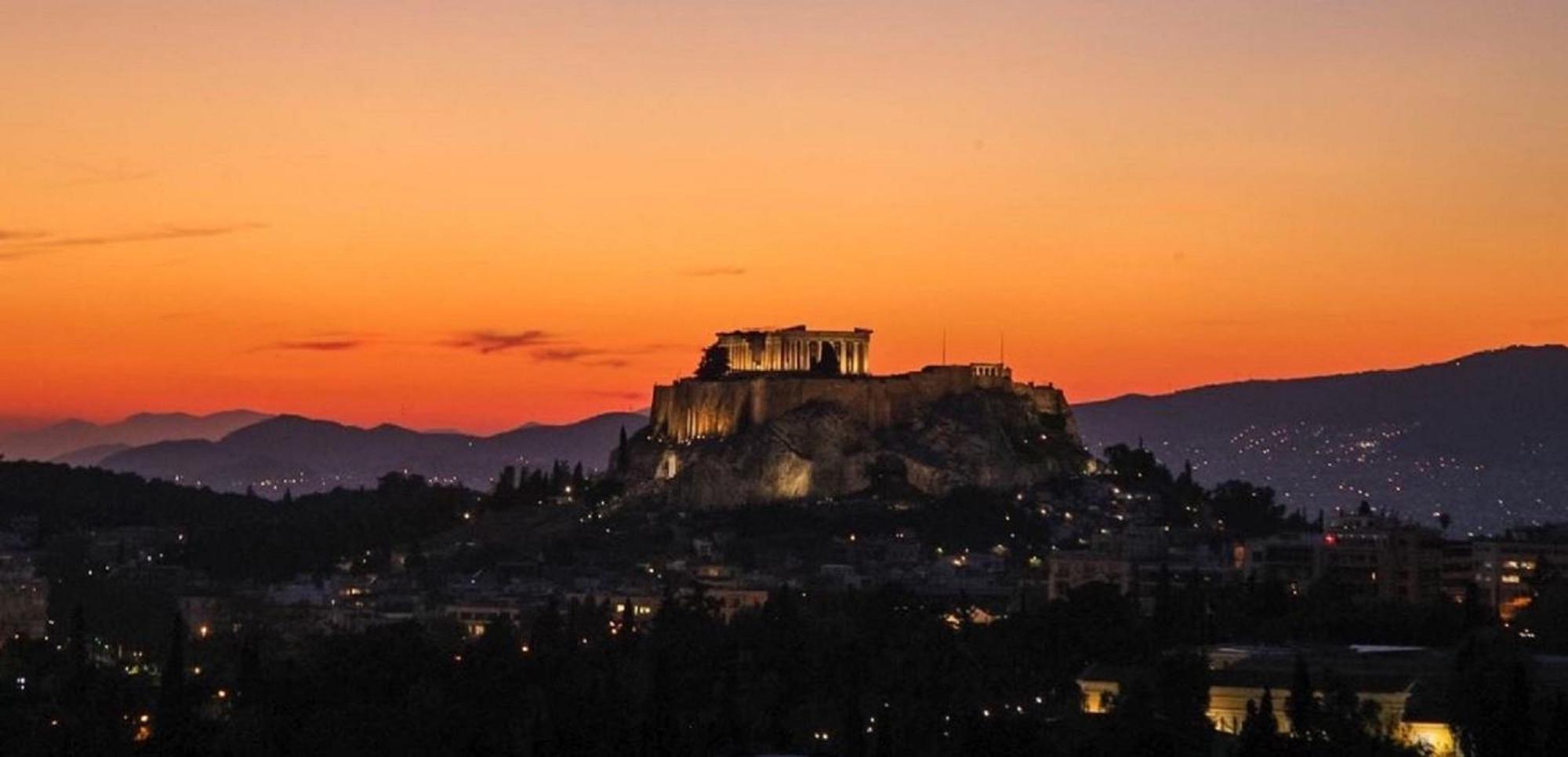 Penthouse With Acropolis View Apartment Athens Exterior photo